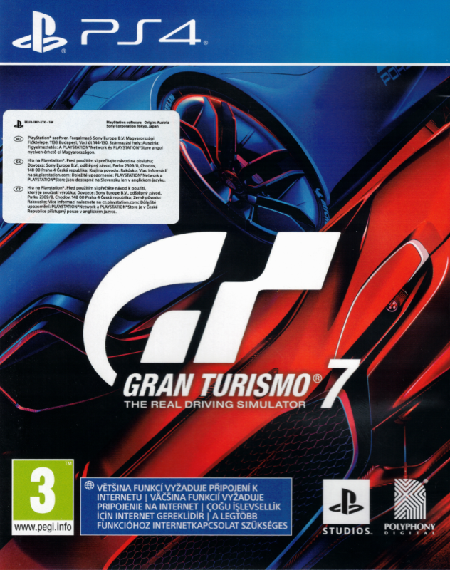 Gran Turismo 7 PS4/PS5 HU/SK/CZ Gran Turismo 7 PS4/PS5 HU/SK/CZ